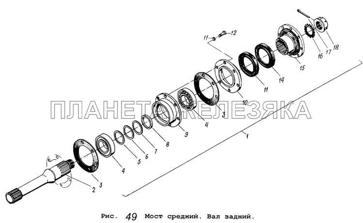 Замена и ремонт компонентов заднего устройства